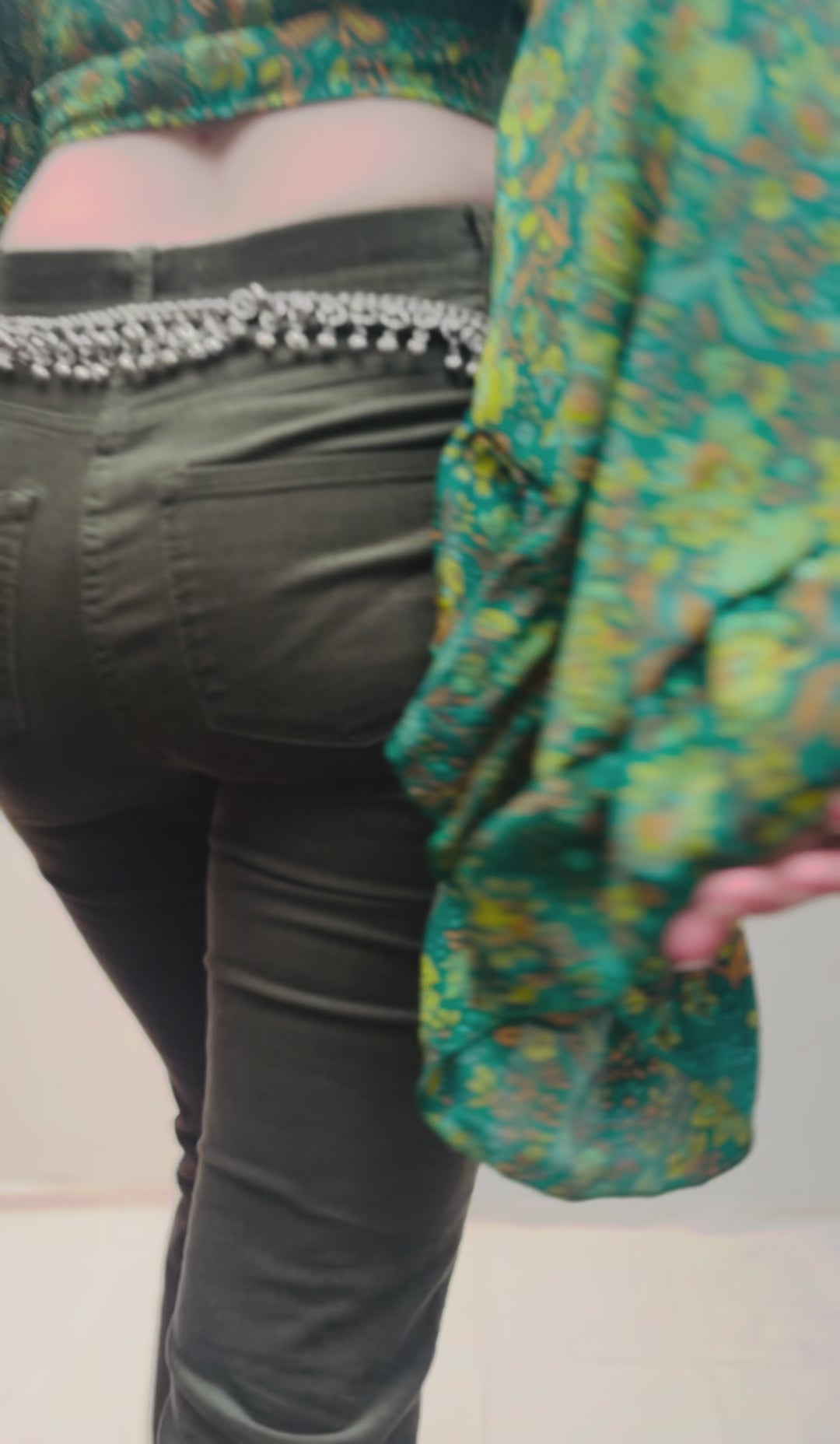 Silk Butterfly Blouse