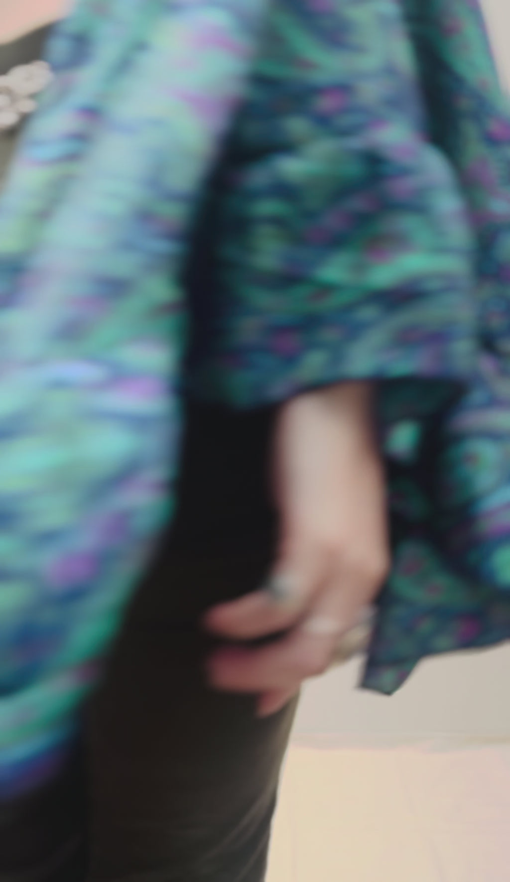 Silk Butterfly Blouse