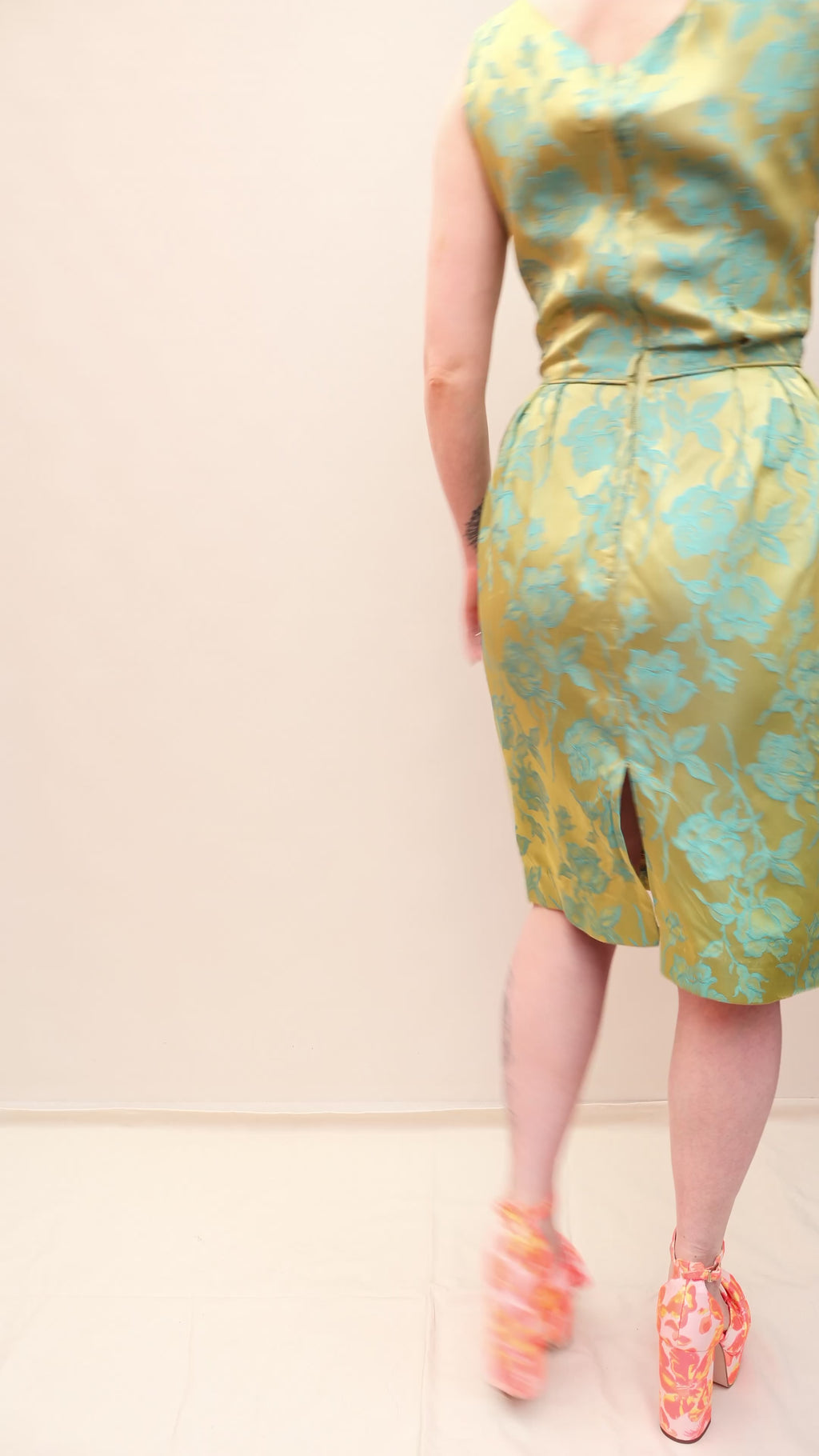 Vintage 50s Wiggle Dress