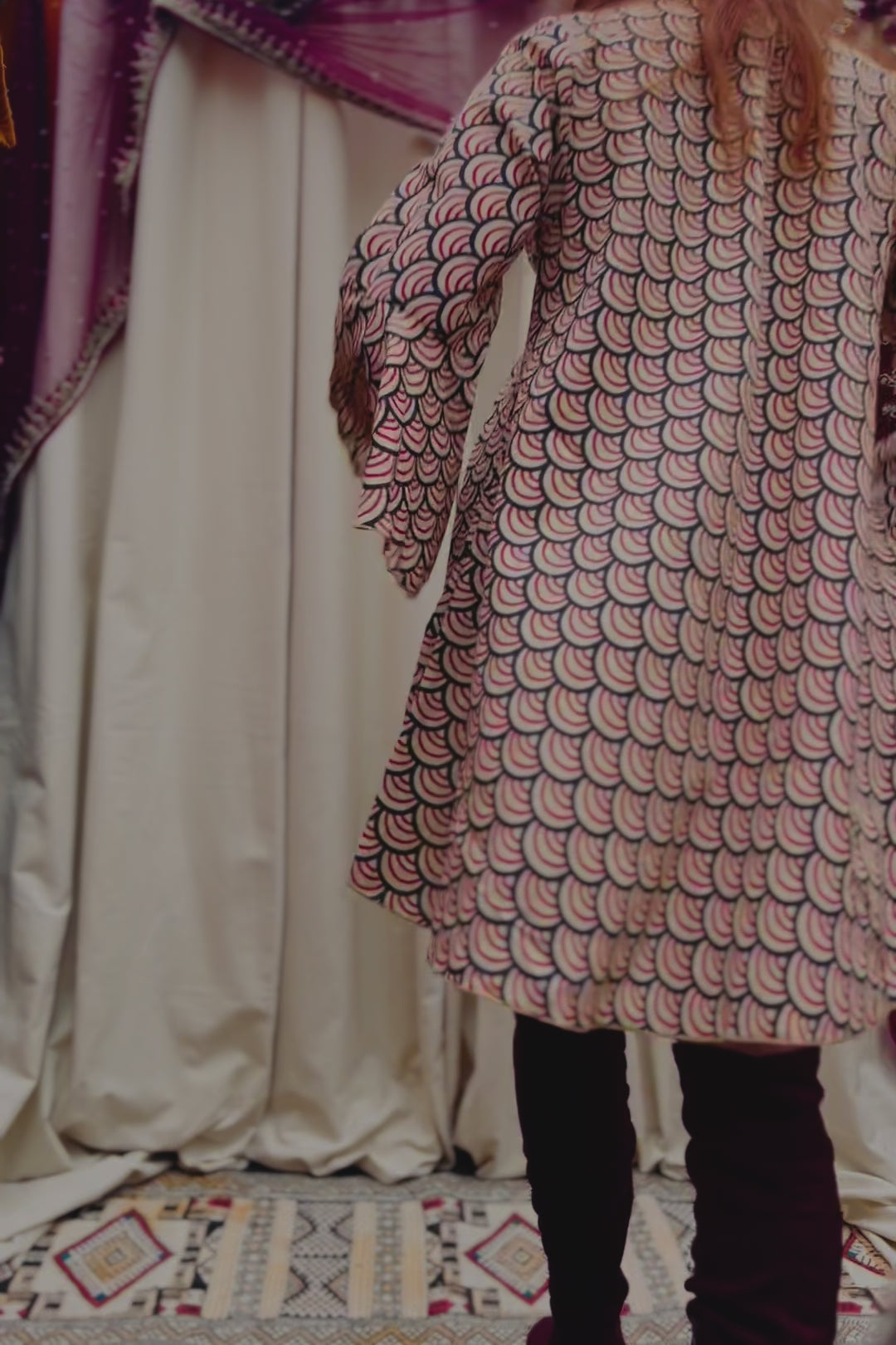 'Dusty' Cotton Mini Dress