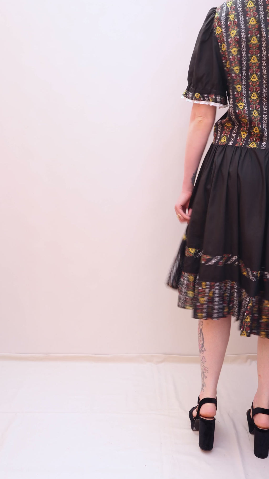 Vintage 70s Prairie Dress