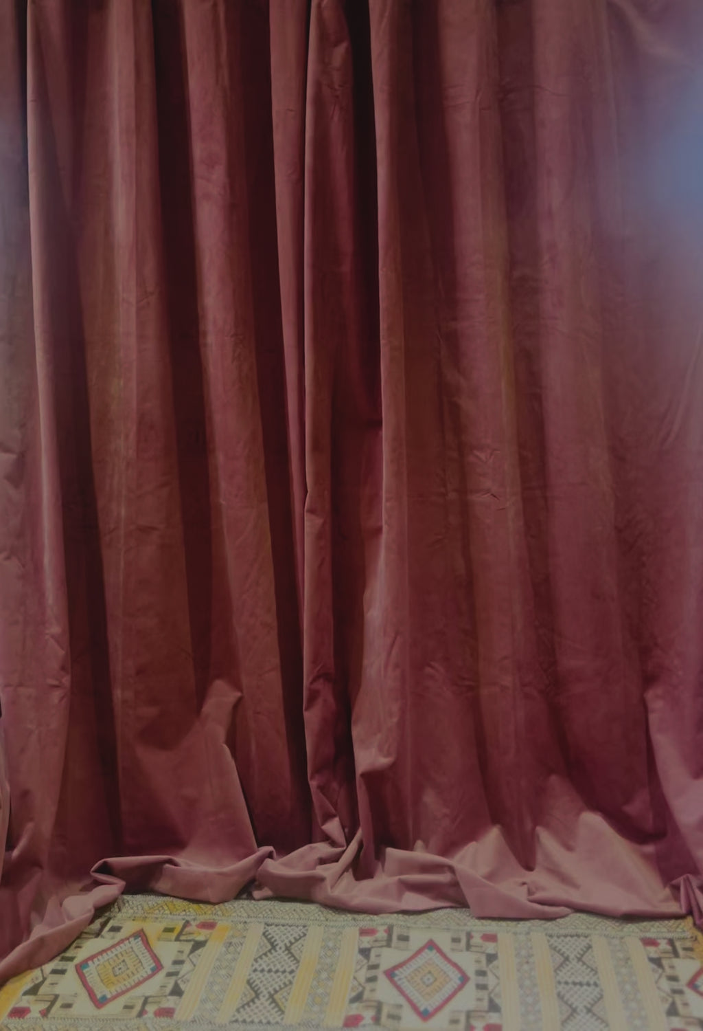 Velvet Floral 70's Jumpsuit