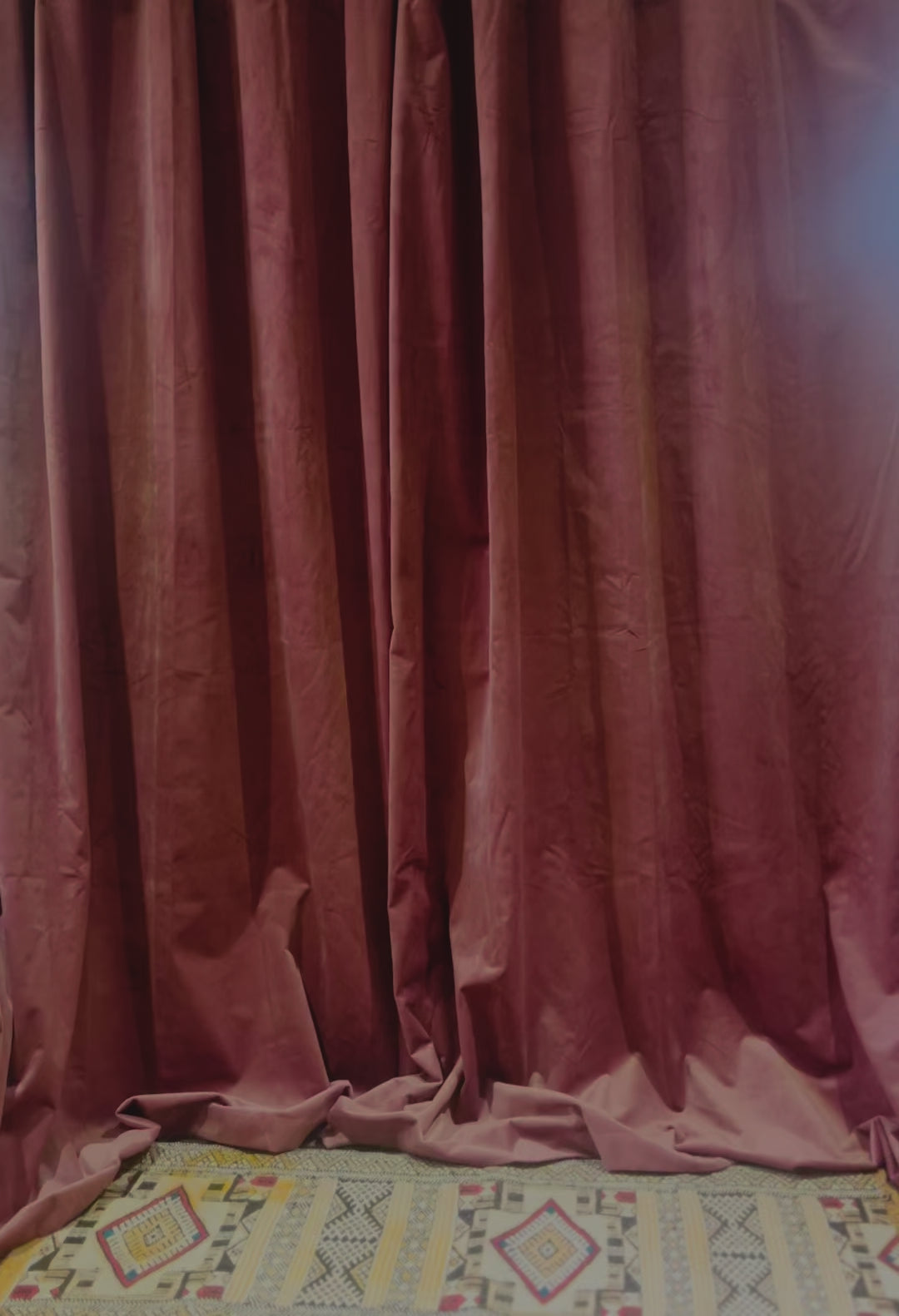 Velvet Floral 70's Jumpsuit