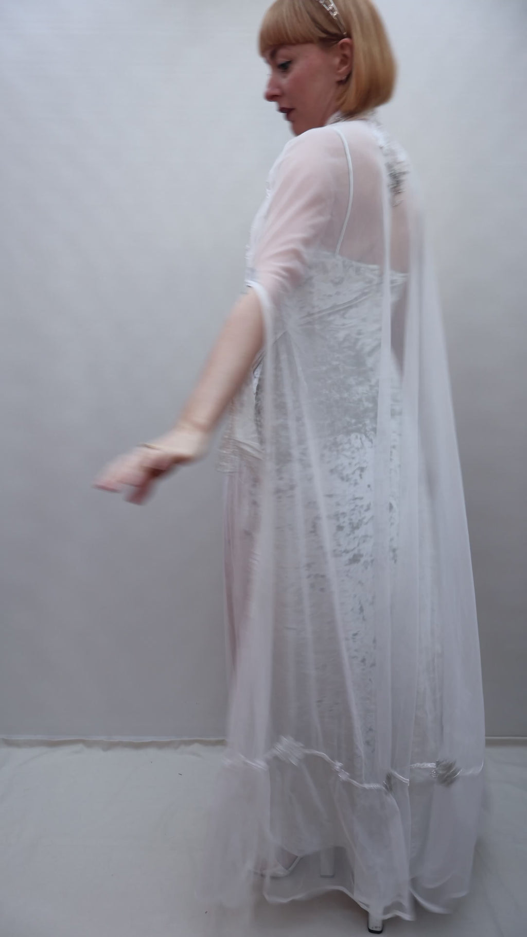 Bridal Celestial Cape