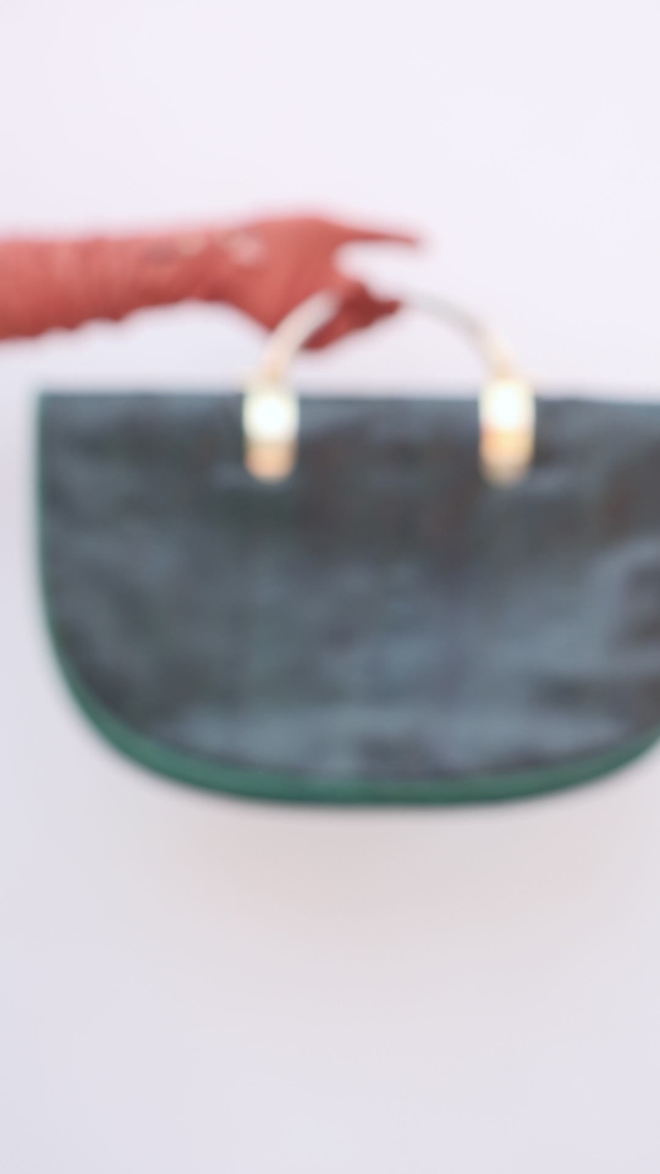 Vintage 70s Snakeskin Clutch