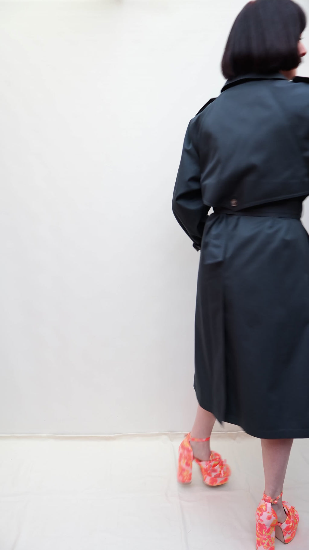 Vintage 80s Trench Coat